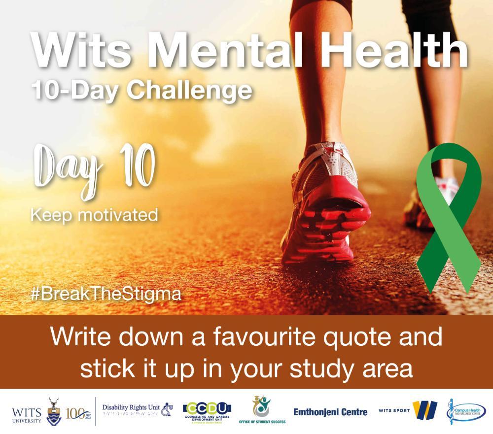 Mental Health Day 10 Challenge